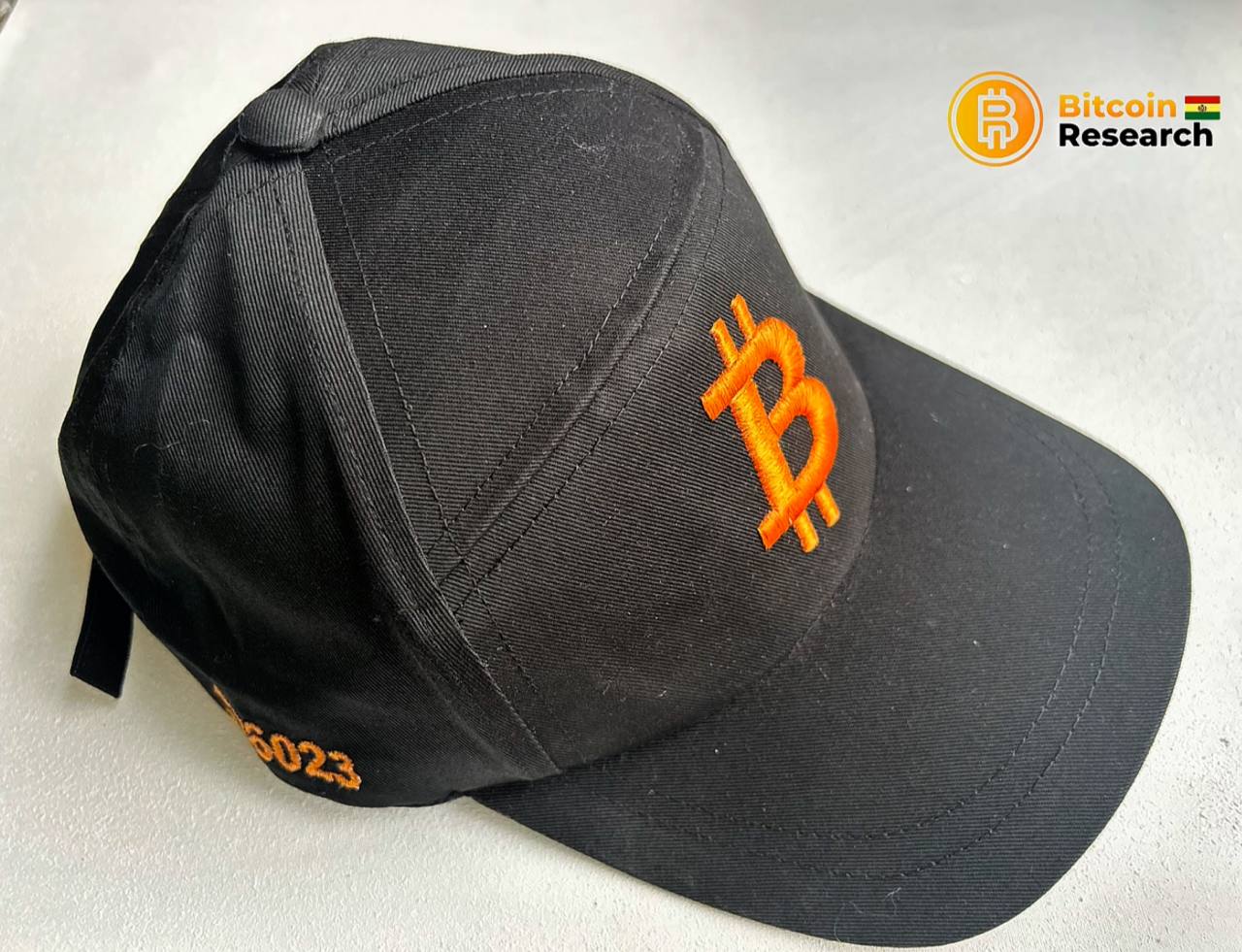 Gorra Bitcoin Negro